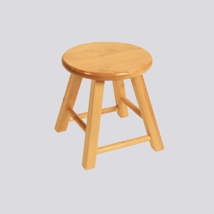 Classic Birch Classroom Stool